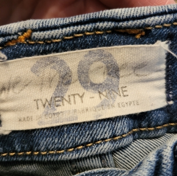 WE THE FREE 29 denim women's jeans skinny 7/8 rise 11" - Picture 12 of 12